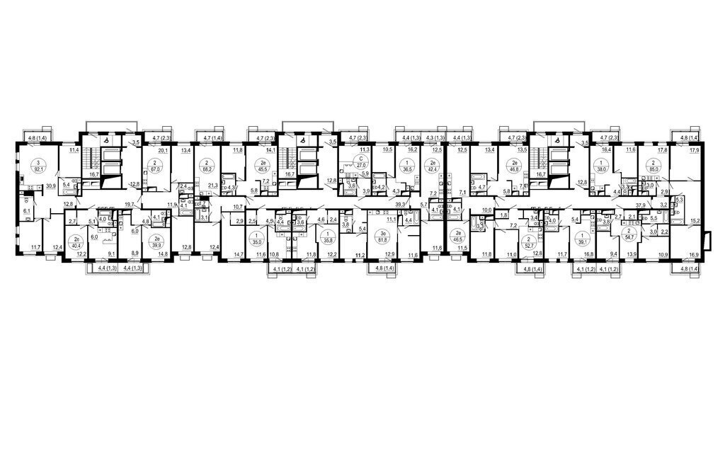 квартира г Одинцово ЖК «Союзный» Одинцово, к 3 фото 2