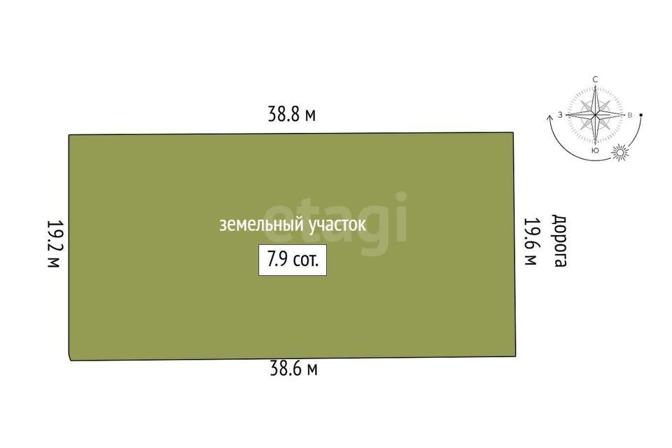 земля р-н Аксайский ст-ца Ольгинская пер 3-й 3 фото 10