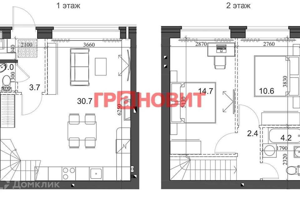 дом р-н Новосибирский п Элитный Берёзки микрорайон, 173 фото 10