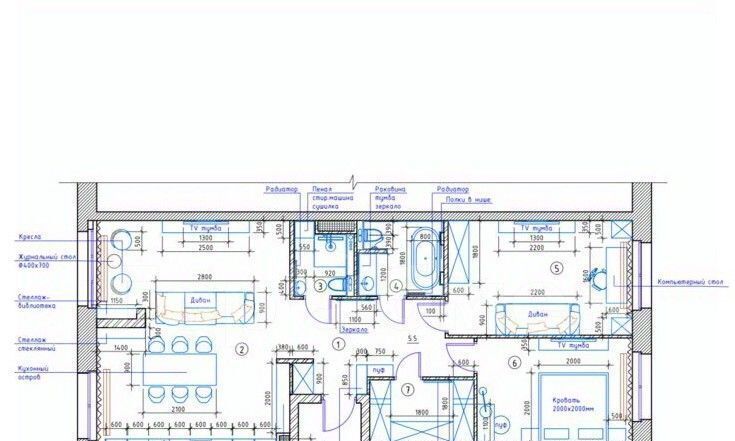 квартира г Москва метро ЗИЛ ул Архитектора Щусева 2к/3 фото 2