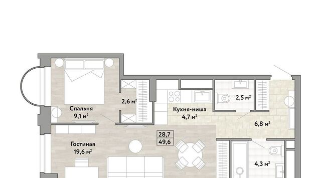 метро Бунинская аллея № 174 кв-л, Новые Смыслы жилой комплекс фото