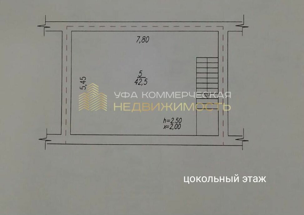 торговое помещение г Уфа р-н Орджоникидзевский пр-кт Октября 117 фото 8