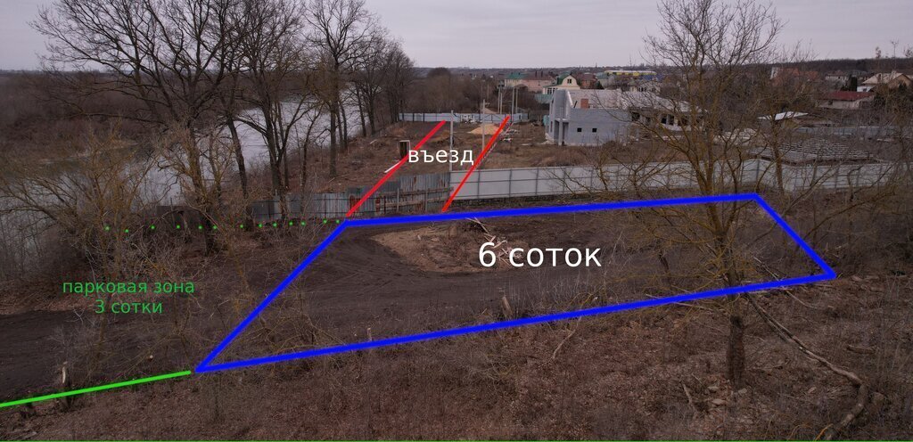 земля р-н Семилукский с Семилуки ул Речная 18г фото 2