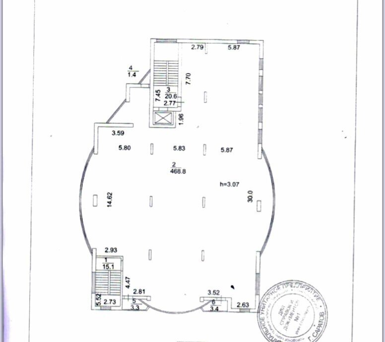 офис г Саратов р-н Кировский ул им Гоголя Н.В. 38 фото 4