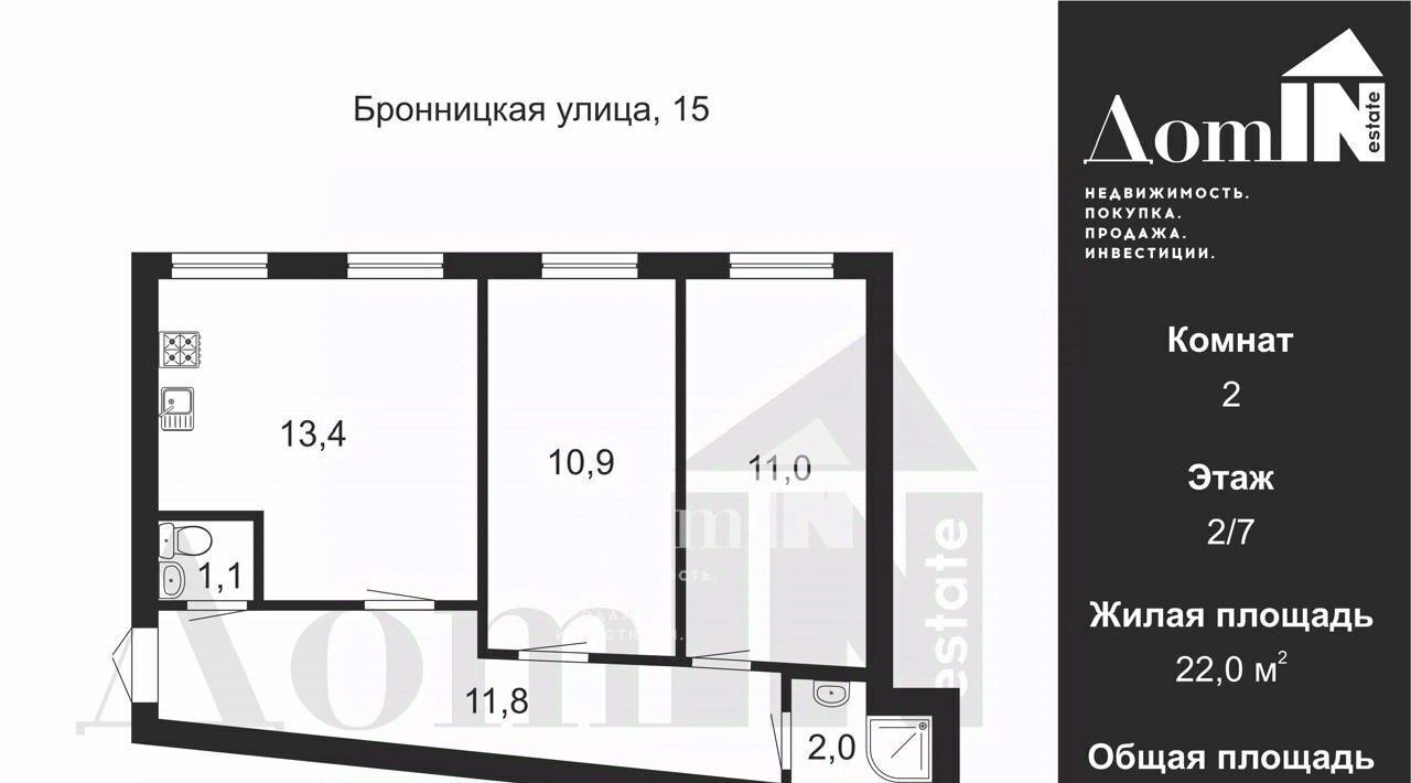 квартира г Санкт-Петербург ул Бронницкая 15 Технологический институт фото 2