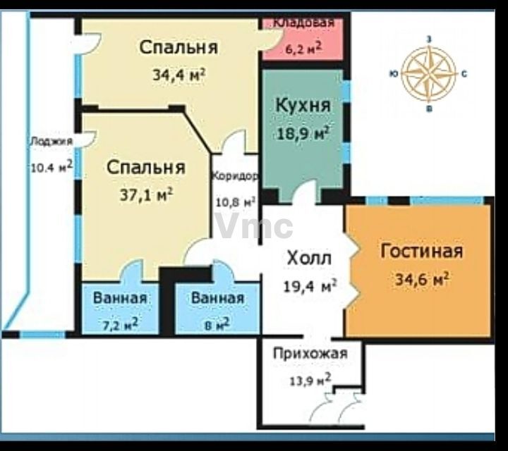 квартира г Москва ул Архитектора Власова 6 Юго-Западный административный округ фото 4