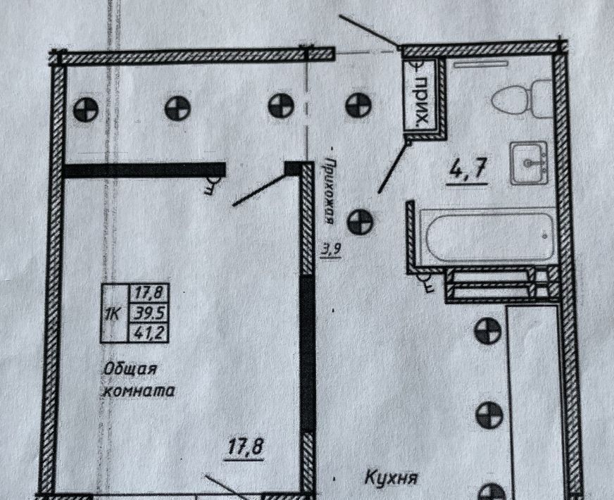 квартира г Новосибирск Берёзовая роща ул Николая Островского 195/4 фото 17