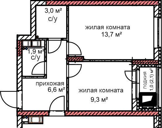 квартира г Шахунья п Комсомольский Дзержинск фото 1