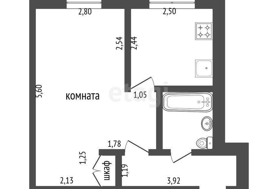 квартира г Тобольск ул Семена Ремезова 19б Тобольск городской округ фото 7