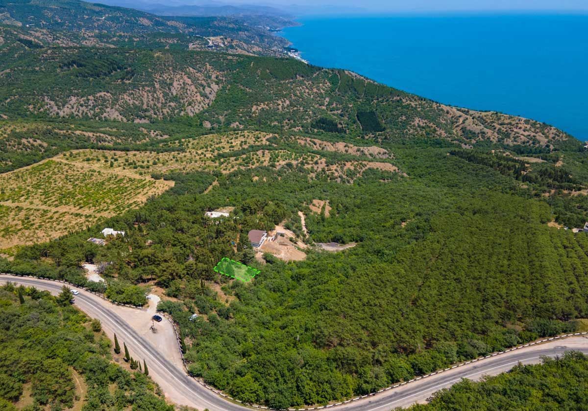 земля г Алушта п Семидворье р-н мкр Александрийская дача дача фото 1