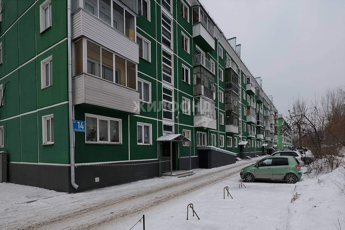 квартира г Новосибирск метро Площадь Гарина-Михайловского р-н Железнодорожный ул Владимировская 14 фото 17