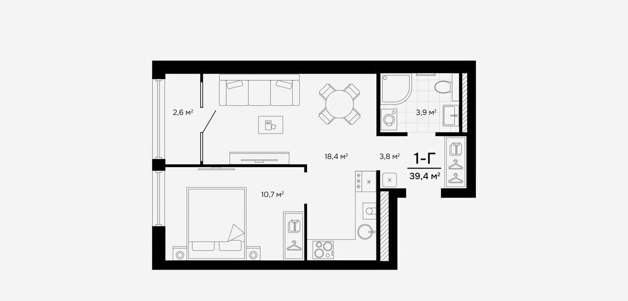 квартира г Астрахань р-н Кировский ул Куликова PROGRESS Альбион фото 19