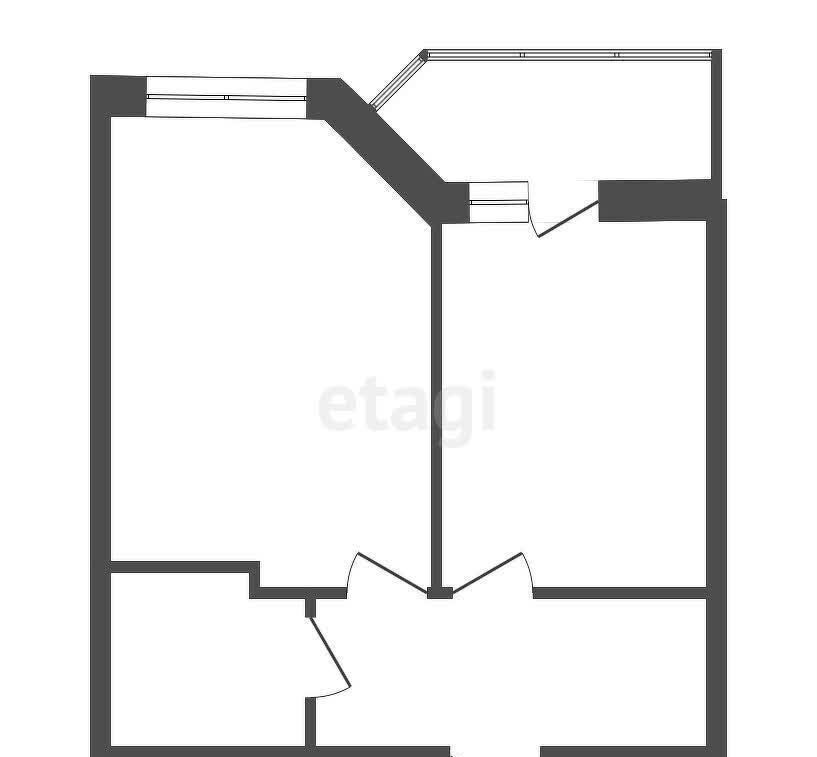 квартира г Обнинск ул Усачева 21 фото 16