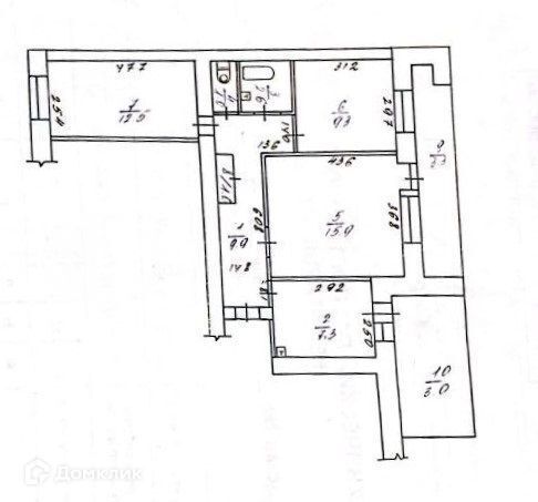 квартира г Северск пр-кт Коммунистический 122 Томский район фото 2