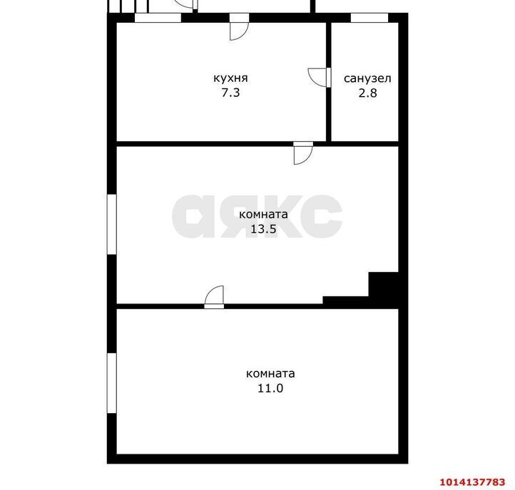 квартира г Краснодар р-н Центральный ул им. Володи Головатого 383 фото 18