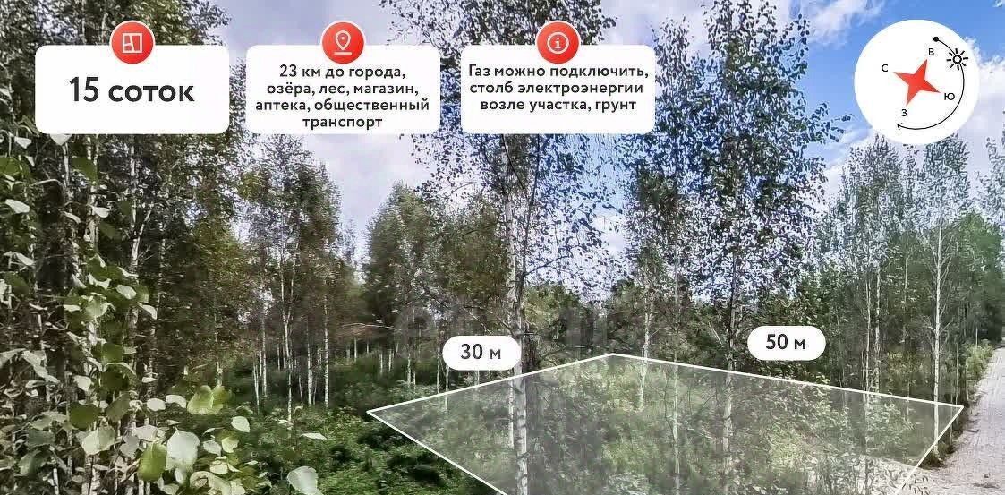 земля р-н Нижнетавдинский снт У сосны садоводческое товарищество фото 3