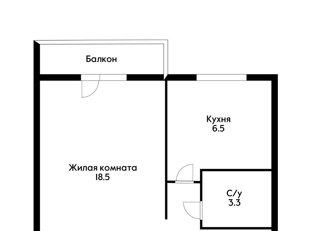 квартира г Краснодар р-н Западный Фестивальный ул им. Тургенева 106 фото 10