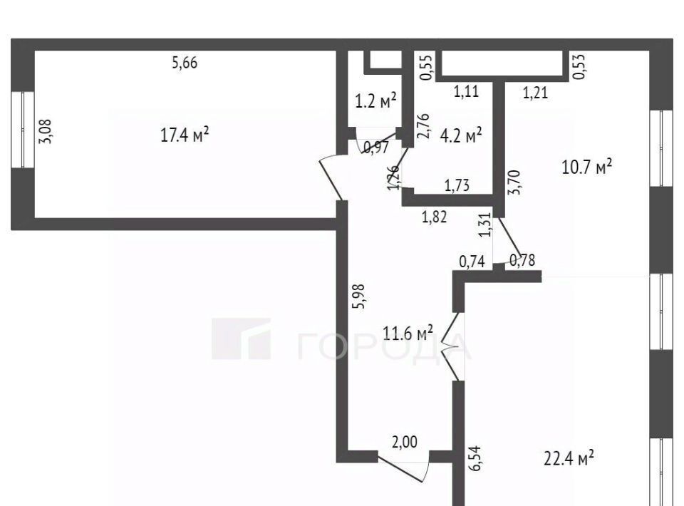 квартира г Новоалтайск 7-й мкр, 5 фото 27