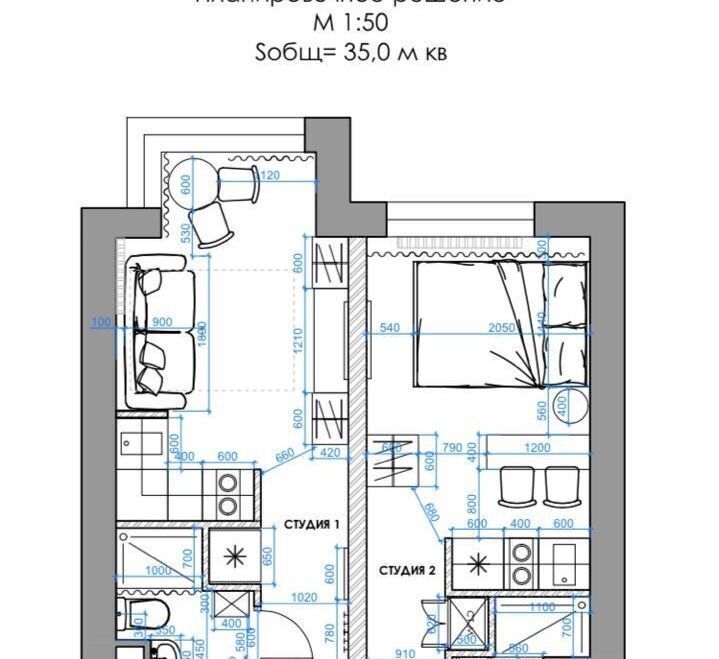 квартира г Москва метро Водный стадион ул Выборгская 9/1 фото 2