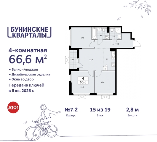 п Сосенское ЖК Бунинские Кварталы пр-кт Куприна 2 Сосенское, Ольховая, Бунинская аллея фото