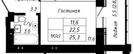 квартира г Барнаул тракт Павловский 196ак/3 ЖК «Прайм» фото 1