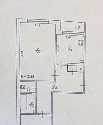 квартира г Тверь р-н Центральный ул Жигарева 31 фото 19