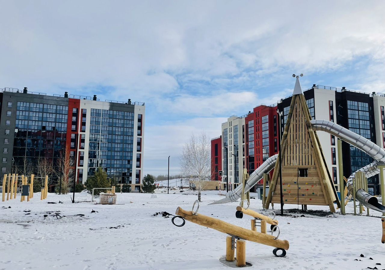 квартира р-н Сосновский п Западный Кременкульское сельское поселение, ул. имени Капитана Ефимова, 7, Челябинск фото 2