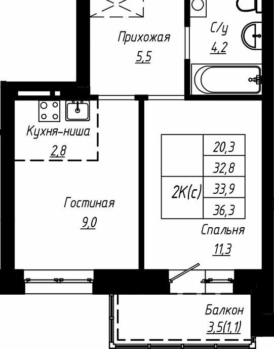 квартира г Барнаул р-н Центральный фото 1