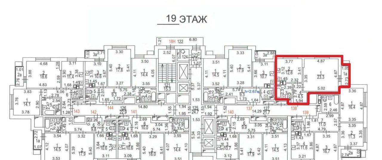 квартира г Москва метро Тульская ул Малая Тульская 55к/1 муниципальный округ Донской фото 4