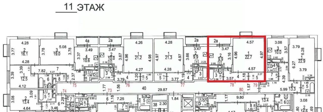 квартира г Москва метро Марьина Роща ул Шереметьевская 5к/1 фото 4