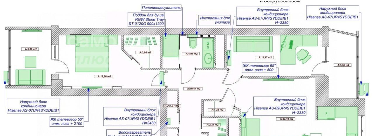 квартира г Химки ул Кудрявцева 11 Химки фото 39