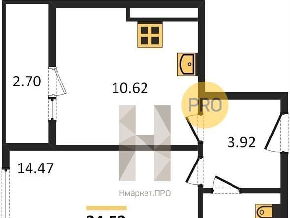 квартира г Калининград р-н Ленинградский ул Арсенальная 31к/2 фото 2