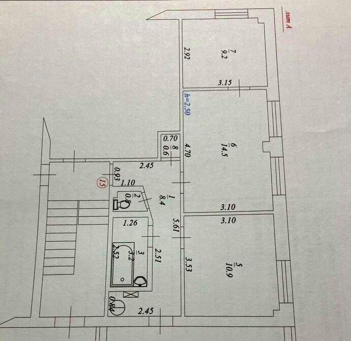 комната р-н Славянский г Славянск-на-Кубани ул Октябрьская 112 Славянское городское поселение фото 22