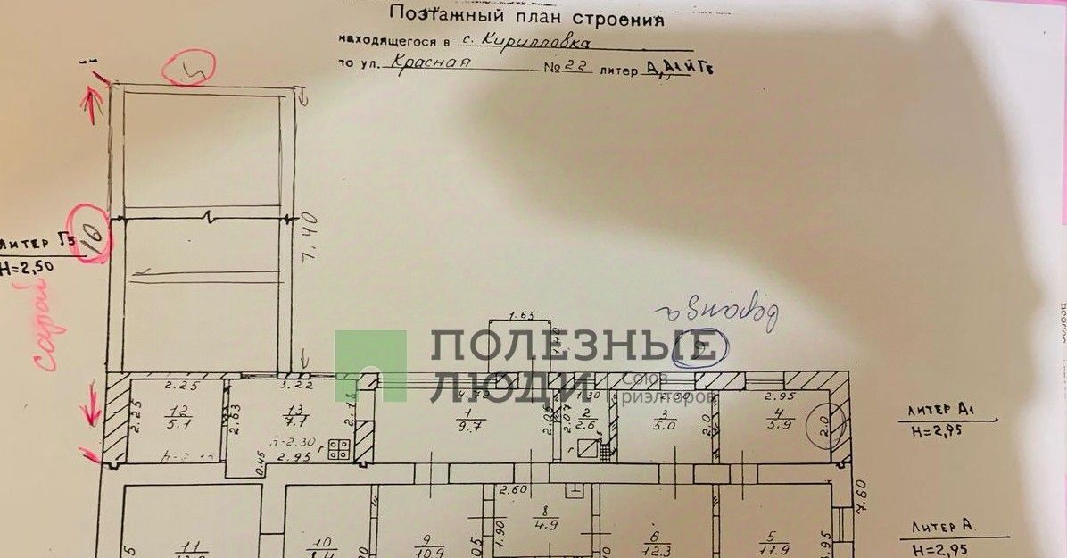 земля г Новороссийск с Кирилловка ул Красная 22 фото 12