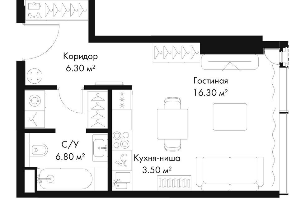 квартира г Москва метро Белорусская ул 3-я Ямского Поля фото 3