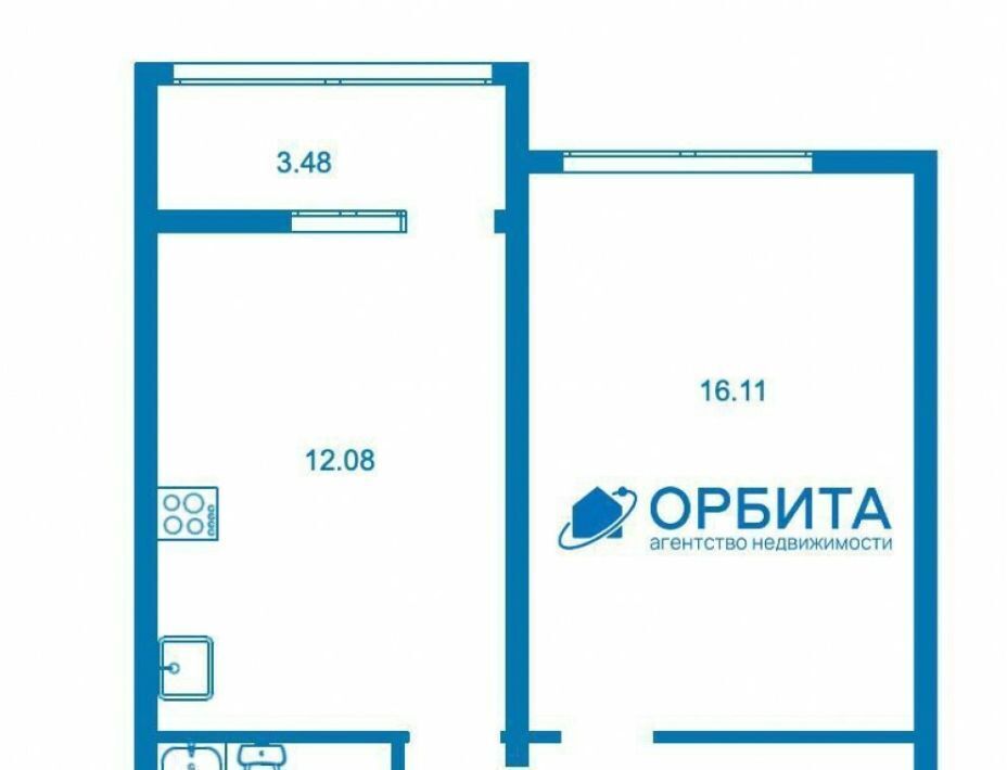 квартира г Тюмень р-н Калининский ул Александра Протозанова 12к/1 Калининский административный округ фото 7