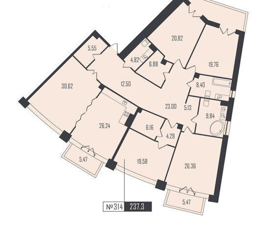 квартира метро Крестовский Остров дом 6к/1 фото