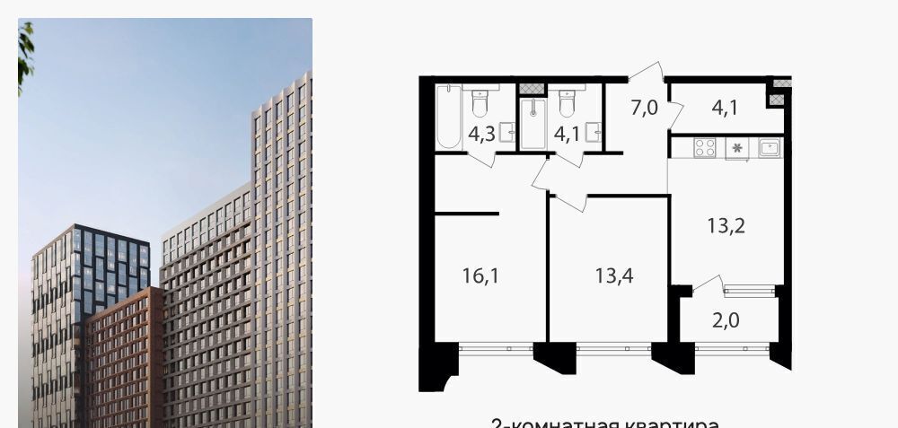 квартира г Москва метро Петровский парк проезд Старо-Петровско-Разумовский 1/23с 5 Парк фото 1