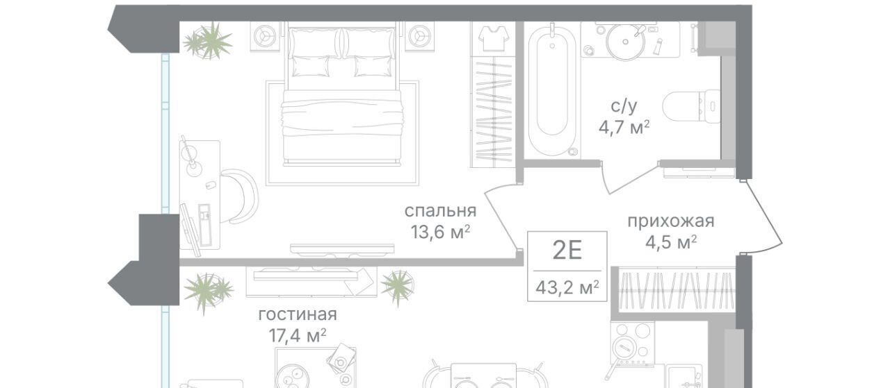 квартира г Москва метро Петровский парк проезд Старо-Петровско-Разумовский 1/23с 5 Парк фото 1