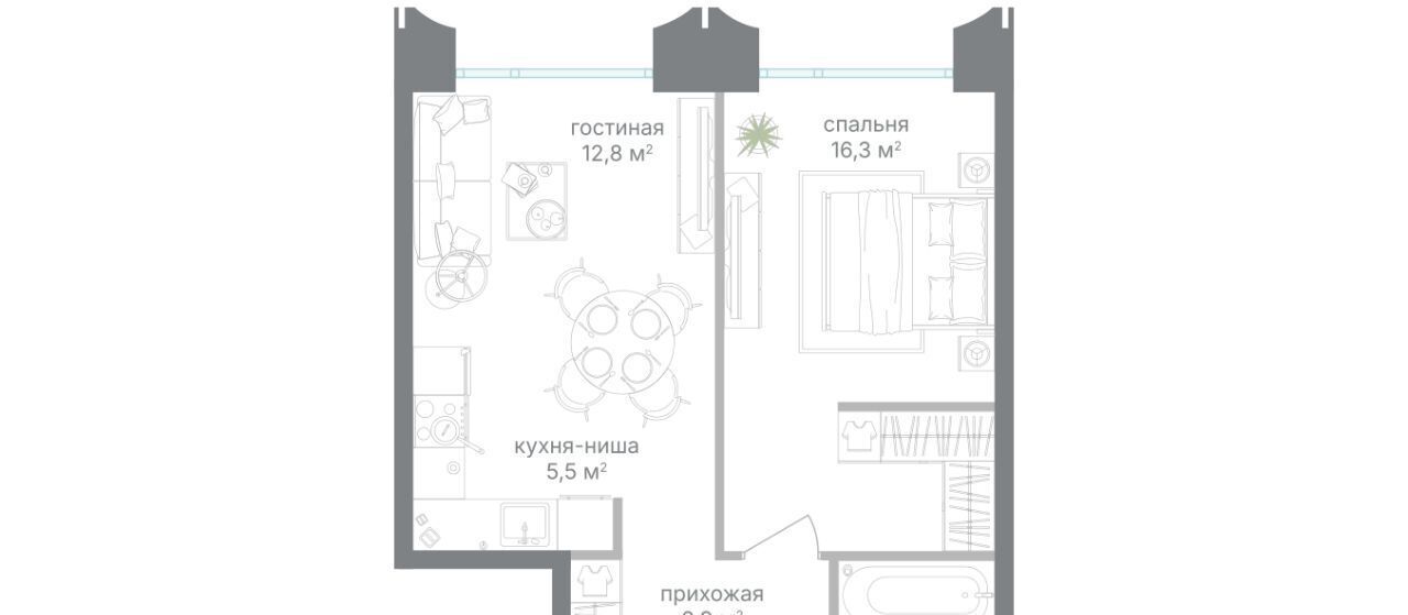 квартира г Москва метро Петровский парк проезд Старо-Петровско-Разумовский 1/23с 5 Парк фото 1