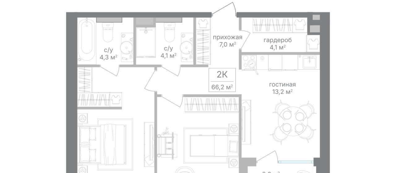 квартира г Москва метро Петровский парк проезд Старо-Петровско-Разумовский 1/23с 5 Парк фото 1