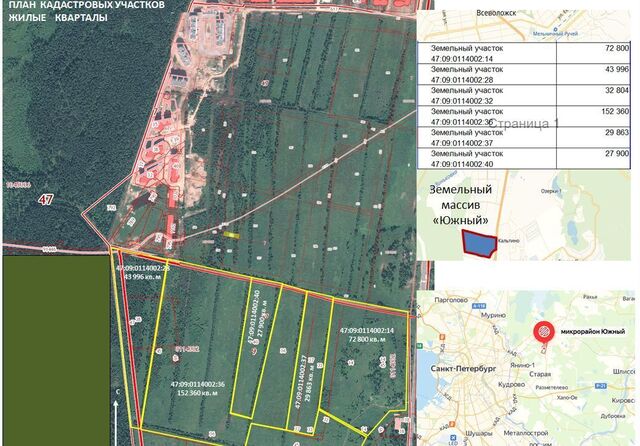 земля г Всеволожск Дорога жизни, 6 км, Колтушское городское поселение фото