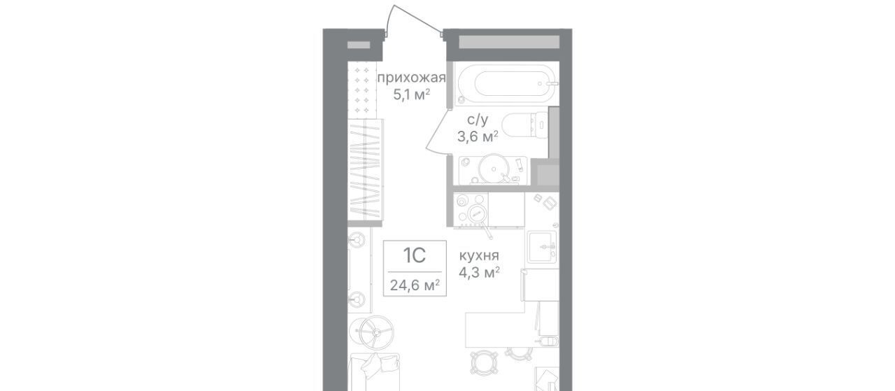 квартира г Москва метро Петровский парк проезд Старо-Петровско-Разумовский 1/23с 5 Парк фото 3