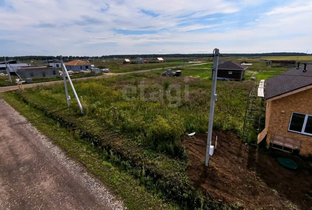 земля р-н Тюменский д Малиновка ул Ветеранов труда коттеджный посёлок Малиновка фото 6