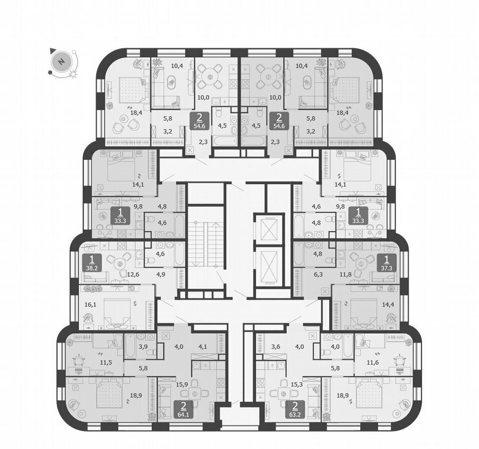 квартира г Москва метро ЗИЛ ул Автозаводская 23/75 фото 2