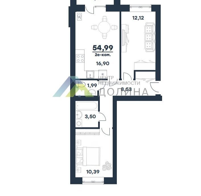 квартира г Волгоград р-н Советский улица Химина, 18Б фото 1