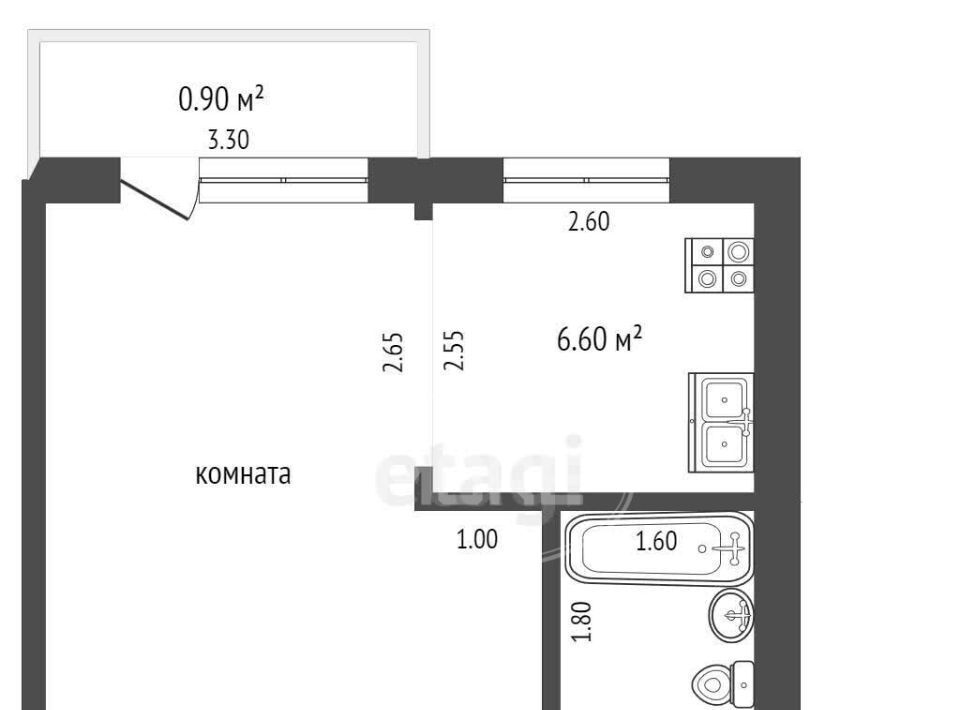 квартира г Калининград р-н Ленинградский ул Театральная 25 фото 2