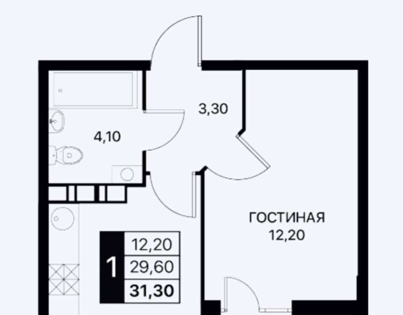 квартира г Ростов-на-Дону р-н Первомайский ул Берберовская 11с/2 фото 16