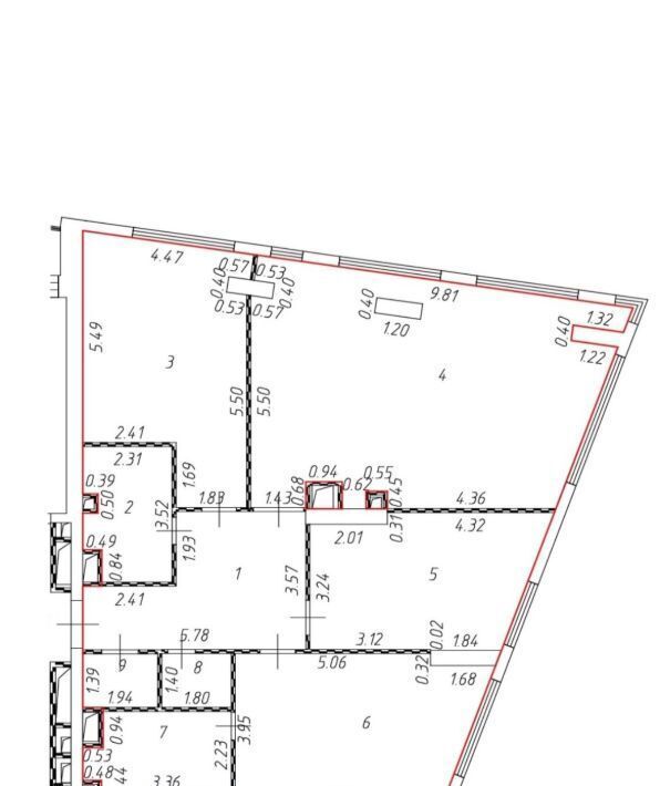 квартира г Москва метро Шаболовская ул Мытная 40к/3 фото 4