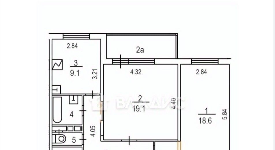 квартира г Москва метро Бабушкинская ул Коминтерна 12 фото 2